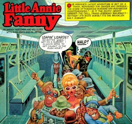 Harvey Kurtzman and Will Elder created Little Annie Fanny for'Playboy' in Harvey Kurtzman and Will Elder created Little Annie Fanny for'Playboy' in